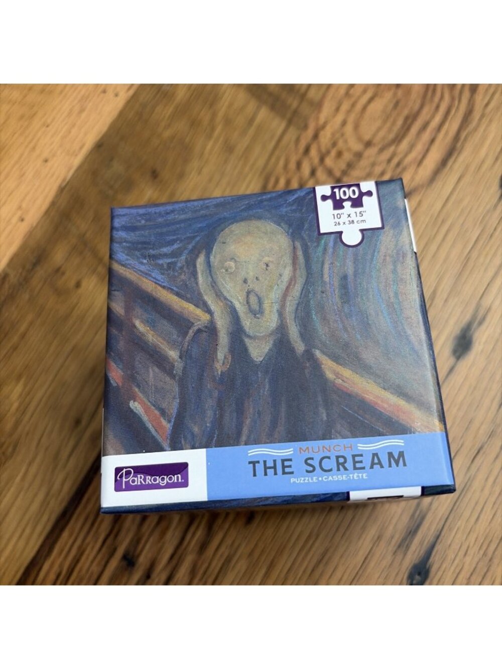 Parragon Munch The Scream Puzzle 100 Pcs 10”x15” New